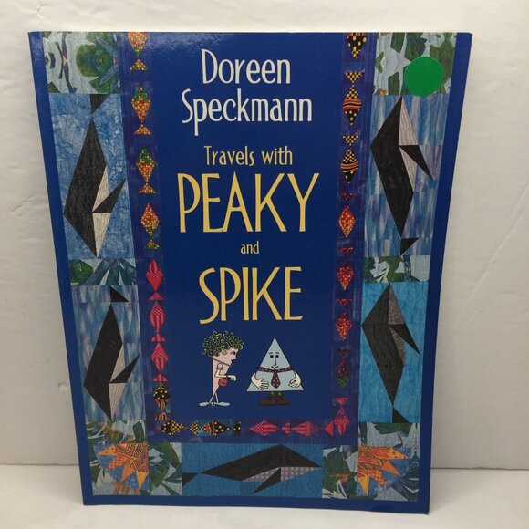 Vintage 1999 Travels With Peaky And Spike Doreen Speckmann Quilting Pattern Book - Picture 1 of 8